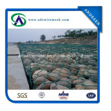 2X1X1m Verwendet in Fluss Bank Schutz PVC Coated Gabion Box